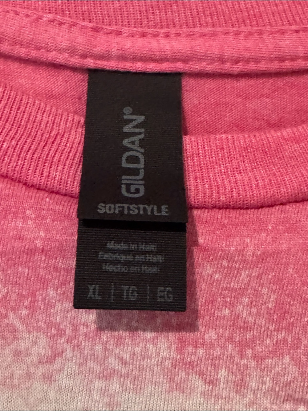 Gildan Pink Ombre Kids Short-Sleeve Tee
